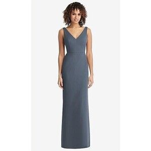 Social Trumpet Gown Formal Silverstone Size 4 NWT